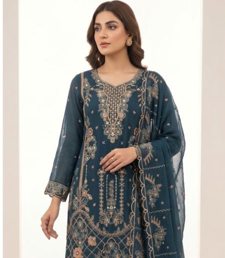 11002 A To D By Zorista Curuncy Silk Readymade Pakistani Suits
